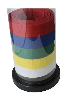 Витрина ремня, 10-ремень / 6-ремень цилиндр для тхэквондо, каратэ, джиу-джитсу... - Изображение 1 из 4