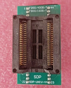 22SDP-UNIV-44-23 SOP44/SOIC44 to DIP 44 Adapter - Imagen 1 de 3