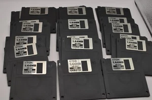 (23) TDK High Density Formatted 3.5" FLOPPY DISK MF-2HD - *NEW* - Picture 1 of 1
