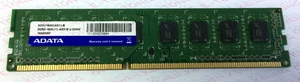 ADATA 4GB x1 DDR3-1600 12800 AD3U1600C4G11-B Desktop PC DIMM 240pin compatible