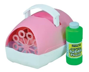 Macchina per bolle a batteria Cheetah Party Time (colore rosa) - Foto 1 di 2