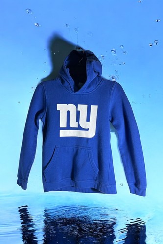 VETEMENTS Felpa con cappuccio New York Giants Youth blu medio 10 12