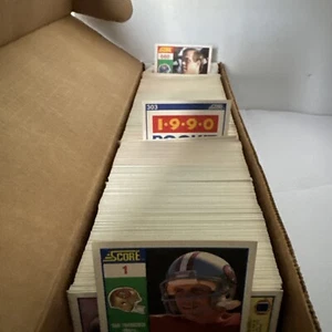 1990 Score NFL Football Hand Collated Complete Set 1-660 - Picture 1 of 4