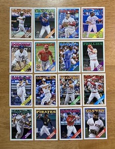 Topps 2023 - 35th Anniversary 1988 Inserts - Complete Your Set! Free Shipping!