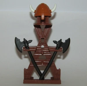 Playmobil Wikinger Waffenhalter mit 2 Äxten - C40 - Bild 1 von 4