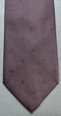 Corbata Louis Vuitton Paris Monograma Clásico Rosa Para Hombre 100% Seda Hecha en Italia Foto 1 de 3