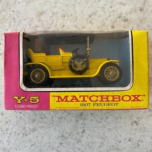 Matchbox 1:43 Models of Yesteryear 1907 Peugeot Y-5 - Picture 1 of 5