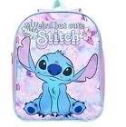 Disney Lilo And Stitch Weird But Cute Lilac Backpack Rucksack School Bag
