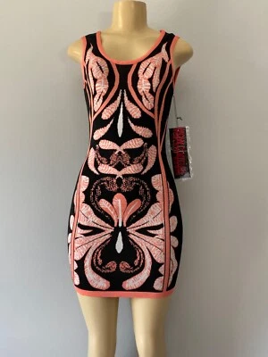 NUEVO WOW COUTURE MUJER BODYCON SEXY VESTIDO TALLA M Foto 1 de 4