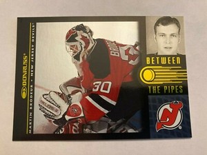 1997-98 Donruss Between the Pipes #2 Martin Brodeur Devils #'d 3036 / 3500