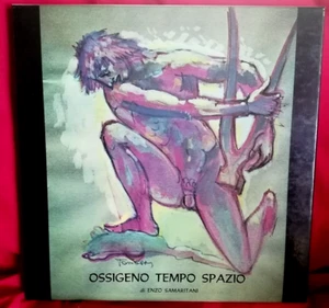 ENZO SAMARITANI Ossigeno Tempo Spazio Triple LP + ATG Booklet ITALY 1980 MINT- - Foto 1 di 3