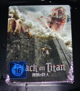 Attaque On Titan Film 1 Limitée steelbook Édition blu ray Neuf & Ovp