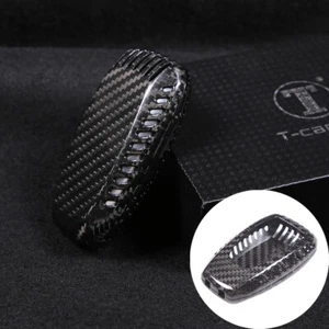 Real Carbon Fiber Car Smart Key Case Cover For Subaru BRZ WRX Legacy Outback XV - Picture 1 of 12