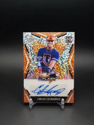 2020 Leaf Flash Carlos Colmenarez #BA-CC1 Auto 10 - Image 1 of 2