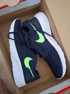 New Without Box NIKE KAISHI (GS) KIDS' SHOES, SIZE 6.5 BLUE/VOLTAGE GREEN/WH - Picture 1 of 7