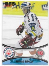 2006-07 CZECH OFS #305 Tomas Spila Slavia Praha, Quebec Remparts