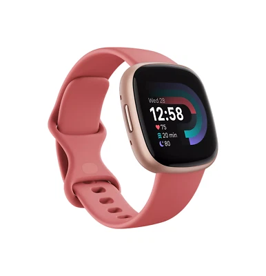 Reloj inteligente Fitbit Versa 4 salud y fitness con GPS | Auténtico | Reloj de actividad Foto 1 de 4