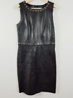 HUGO BOSS Boss Womens Size 8 or US 4 Black Syrix Leather Dress