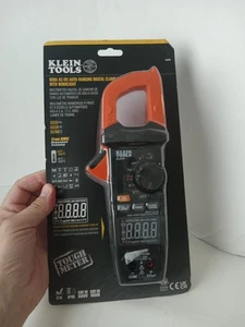 KLEIN CL810 600A AC/DC AUTO-RANGING DIGITAL PRO CLAMP METER WITH WORKLIGHT NEW  - Picture 1 of 11