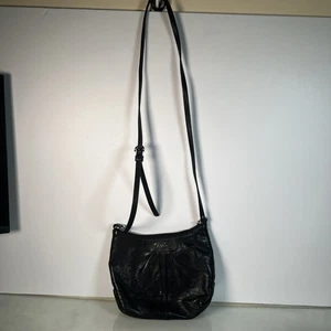 Coach Small Crossbody Black Leather Handbag  - Picture 1 of 7