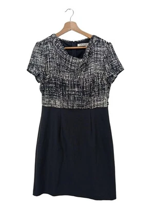 BETTY BARCLAY Robe à manches courtes Dames Robe T EU 38 noir style décontracté - Photo 1/4