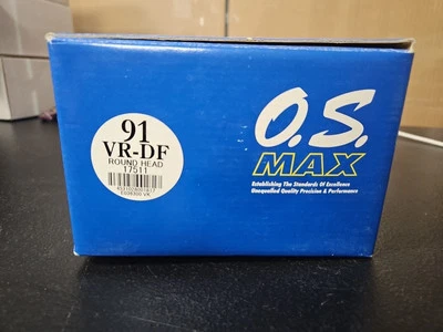 OS Engine - OS 91 VR-DF motor  - Round Head - NIB - #17511  - Image 1 of 4