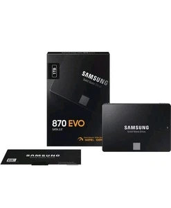 Samsung 870 EVO 1TB 2.5 Inch SATA III SSD Solid State Drive Brand New - Afbeelding 1 van 10