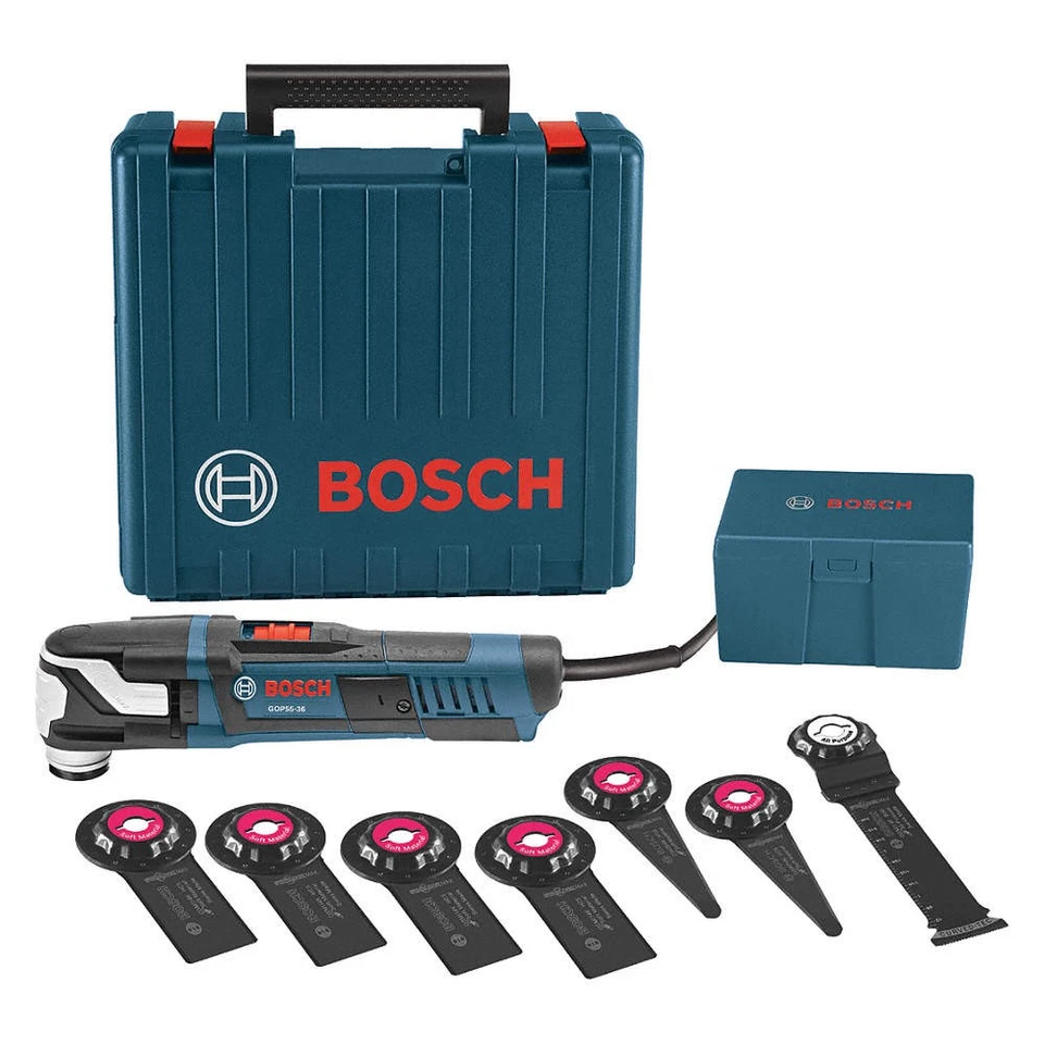 BOSCH GOP55-36C1 Oscillating Tool Kit,Starlock Max,5.5 A 49AX73 - Image 1 of 1
