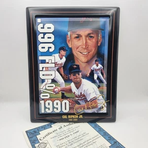 Bradford Exchange Cal Ripken Jr .996 Fld % 1990 Collectors Plate 2001 - Picture 1 of 2