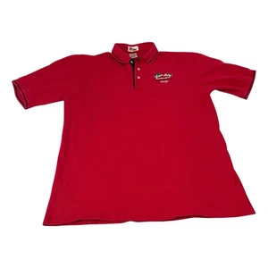 Racing Champions Apparel Chevrolet Racing Poloshirt Herren XL Rot Made In USA - Bild 1 von 9