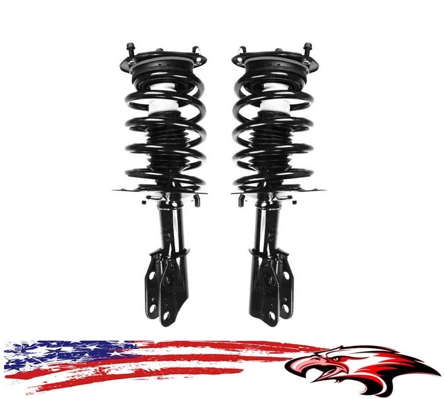 Front Coil Struts Buick LeSabre Cadillac DeVille 00-05 Oldsmobile Aurora 01-03 - Image 1 of 4