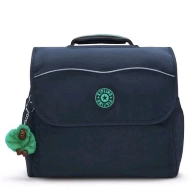 Kipling Codie S Small School Backpack W/Adjustable Straps Blue Green Block £78