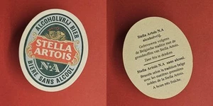 Stella Artois Alcoolvrij Bier Brauerei Bierdeckel Bier - Picture 1 of 1