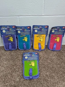 Brand New Pokemon - Vintage Kiwi Game Boy Color Carrying Case Bag GBC Nintendo - Picture 1 of 5