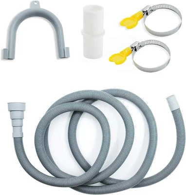 34 Washing Machine Drain Hose Extension 10 ft, Universal Washer Drain Hose E - Image 1 of 4