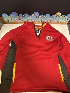 Kansas City Chiefs Ultra Game Embroidered Hoodie Jacket Youth L 14-16 - Picture 1 of 10