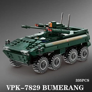 335PCS Military Vehicles Building Blocks Haima Si Rocket Gun Armored Ccar Toys - Picture 1 of 1