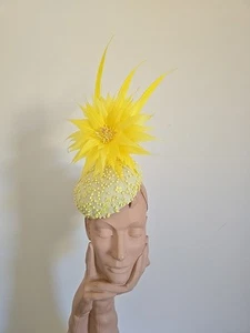 Countess Summer By Wendy White Millinery Tran Seasonal Beaded Silk - Picture 1 of 6