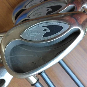 Callaway Titanium Irons 39SW Tungsten Injected Golf Pride Grips - Picture 1 of 5