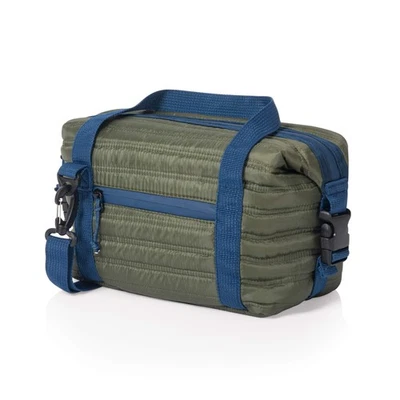 Bolsa de almuerzo aislada lavable acolchada al mediodía, lonchera de lados suaves, almuerzo fresco... Foto 1 de 4