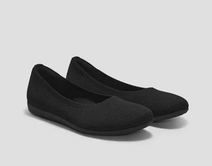 Vivaia Round-Toe Walking Comfort Flats Claire Walker Gr. 39 Damen US 8 schwarz " - Bild 1 von 8