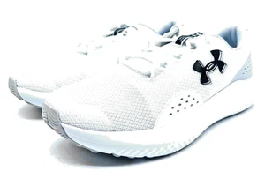 Scarpe da corsa Under Armour Surge 4 da uomo, taglia: 11, bianco grigio nero - Foto 1 di 9