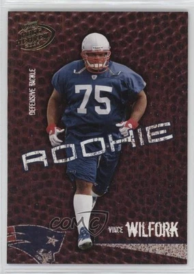 2004 Playoff Hogg Heaven Rookie /750 Vince Wilfork #149 Rookie RC - Image 1 of 2