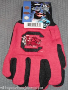NCAA South Carolina Gamecocks Utility Handschuhe rot mit schwarzer Handfläche McARTHUR - Bild 1 von 1