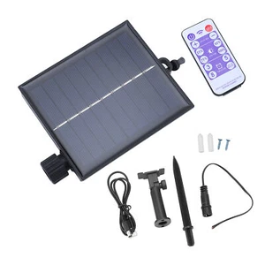 Solar String Light Control Box Automatic Waterproof Adjustable Luminance Solar-- - Picture 1 of 12