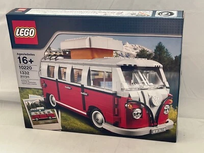 Volkswagen T1 Camper Van Lego 10220 VW Bus TOTALMENTE NUEVO Sellado Excelente Estado Foto 1 de 4