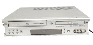 Daewoo DF-4100P Grabadora de DVD VCR Combo Reproductor Plateado Probado Repuestos y Reparaciones - Imagen 1 de 5