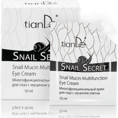 Snail Mucin Regenerating Eye Cream With Snail Mucus TianDe 10ml - Image 1 of 3