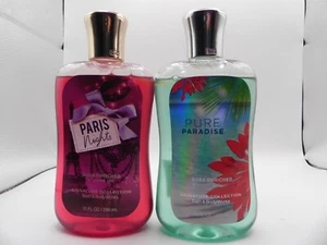 Bath & Body Works Paris Nights, Pure Paradise Duschgel 10 Oz. größtenteils VOLL! - Bild 1 von 3
