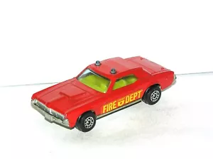 Vintage Corgi Juniors Mercury Cougar Fire Chief **BLUE LIGHT SPECIAL** - Picture 1 of 4